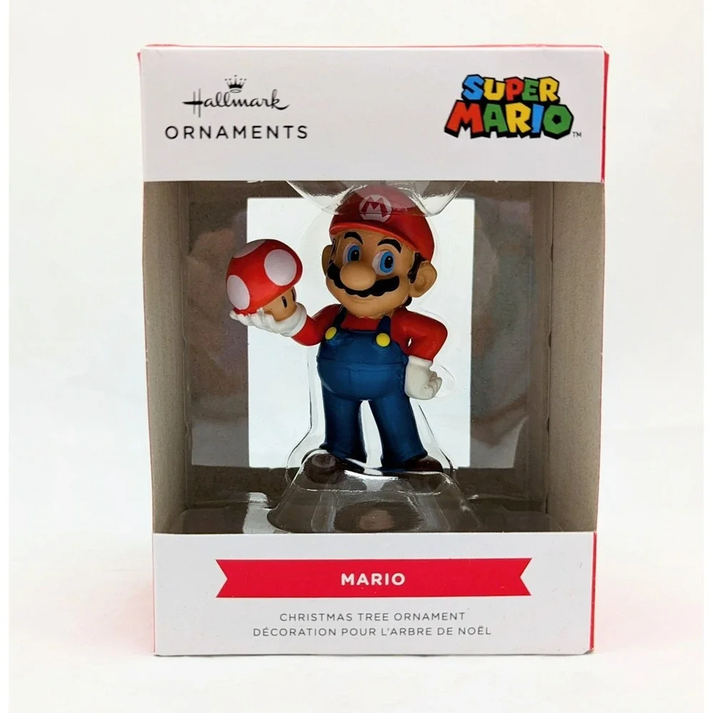 Hallmark Nintendo Super Mario With Mushroom Ornament